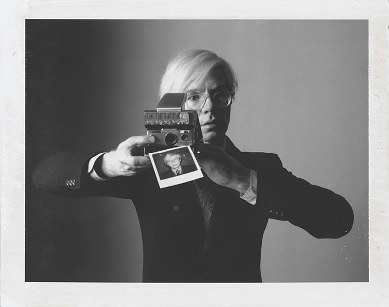 Andy warhol　photographs penccil: Andy Warhol Polaroids