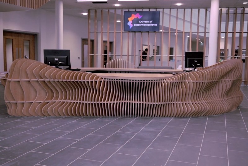 FLOW by Lazerian: FLOW completed in the new £10 million Clarendon College campus