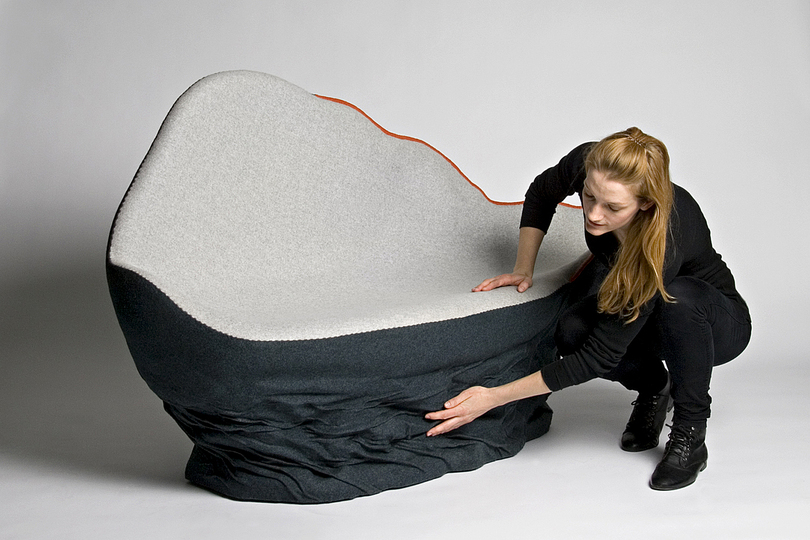 Ostrea sofa by Annika Göransson: The design process: 