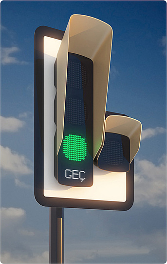Traffic lights: 