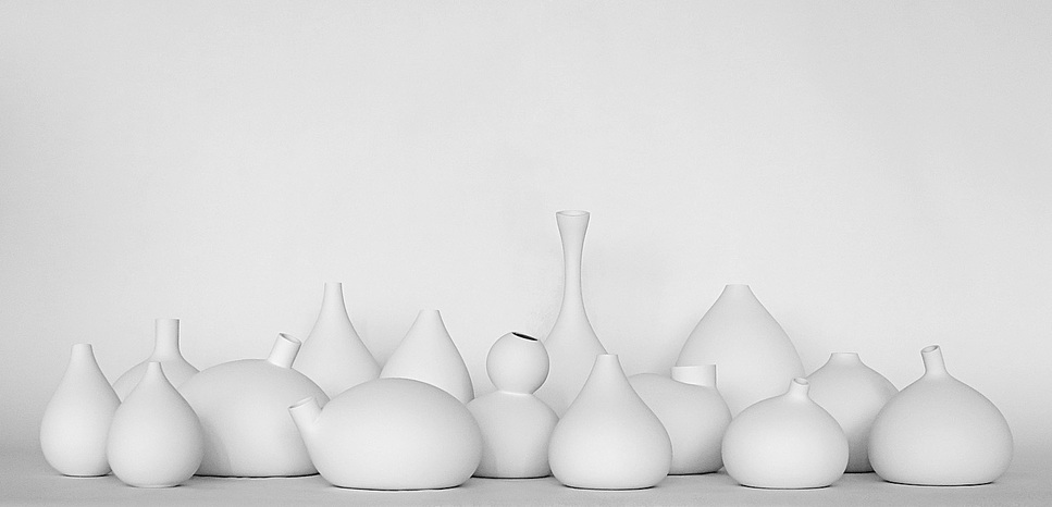 Emerging trends: Jomi Evers Solheim is a Norwegian designer also experimenting with alternative production processes. In this project, he fills balloons with water and air and takes casts of these forms to create solid ceramics objects. Find the project at #9369