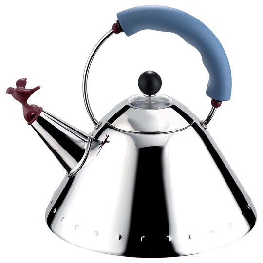 Italy vs Germany: Design Classics: Alessi 9093 kettle by Michael Graves
