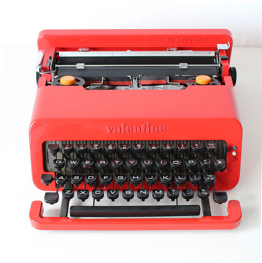 Italy vs Germany: Design Classics: Olivetti Valentine typewriter by Ettore Sottsass