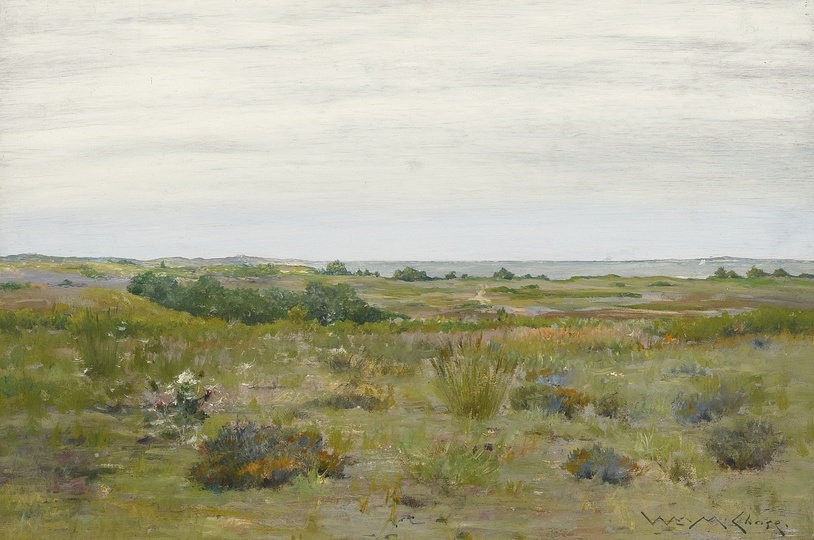American Modern Paintings at Sotheby´s: William Merritt Chase, The Blown Thistle, Long Island