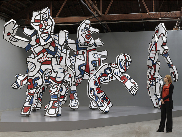 FIAC 2013: Welcome Parade (after Maquette dated 2 July 1974) by Jean Dubuffet represented by Waddington Custot.