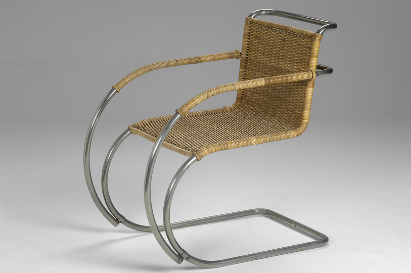 18 classic chairs: MR20 Chair by Ludwig Mies van der Rohe, 1927. Jacksons Collection.