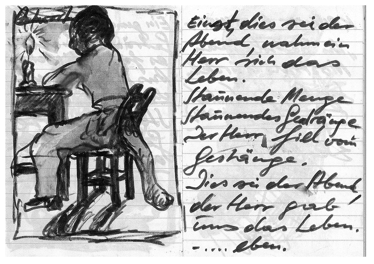 Günter Brus Draws with Friends: From the Notebook of Günter Brus in the 1970s.