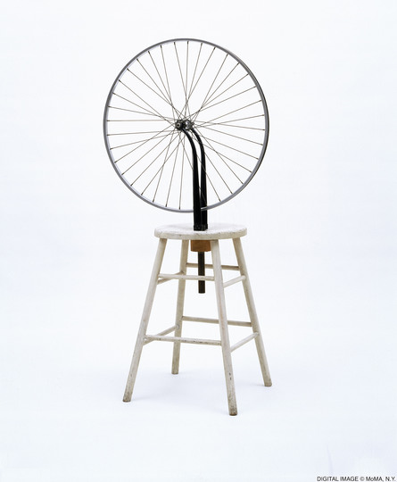 Objects of Desire: Marcel Duchamp, Roue de bicyclette, 1913 (1951) © 2019. Digital image, The Museum of Modern Art, New York/Scala, Florence, copyright for the works of Marcel Duchamp: © Association Marcel Duchamp/VG Bild-Kunst, Bonn 2019
