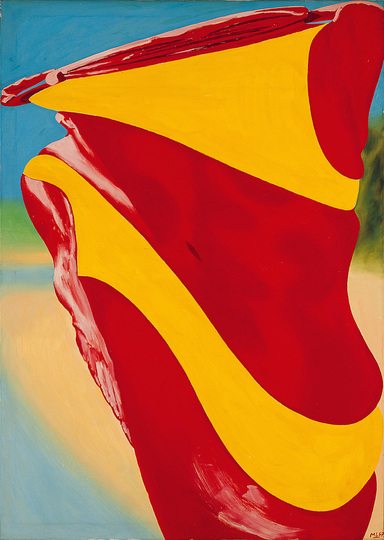 German Pop: Michael Langer, Bikini I, 1967, Oil on canvas 140 x 100 cm © Fischer Kunsthandel & Edition, Berlin