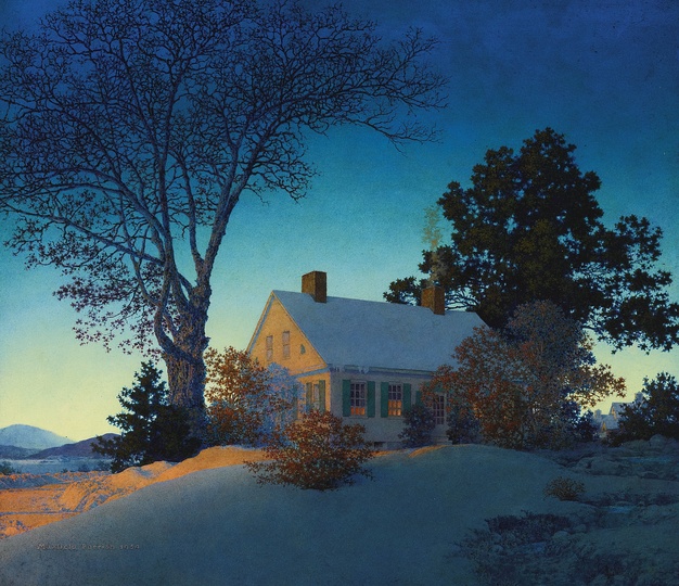 American Modern Paintings at Sotheby´s: Property From A Distinguished Private Collection. Maxfield Parrish, Norwich, Vermont