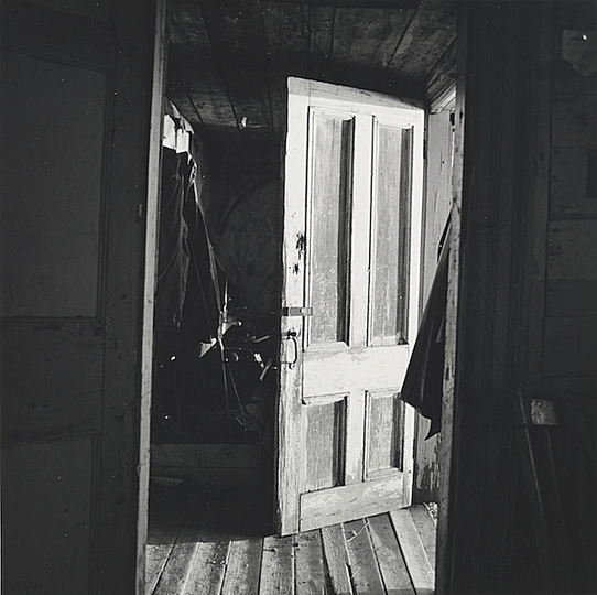Walker Evans. A Life’s Work: Interior View of Robert Frank's House, 1969-71. Collection of Clark and Joan Worswick © Walker Evans Archive, The Metropolitan Museum of Art