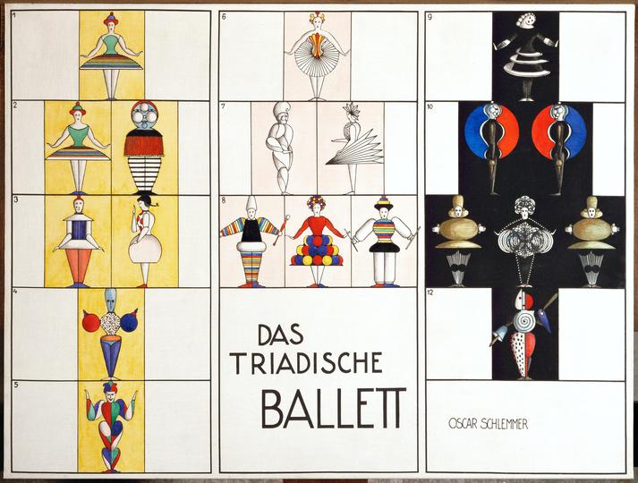 Oskar Schlemmer: Das Triadische Ballett: 