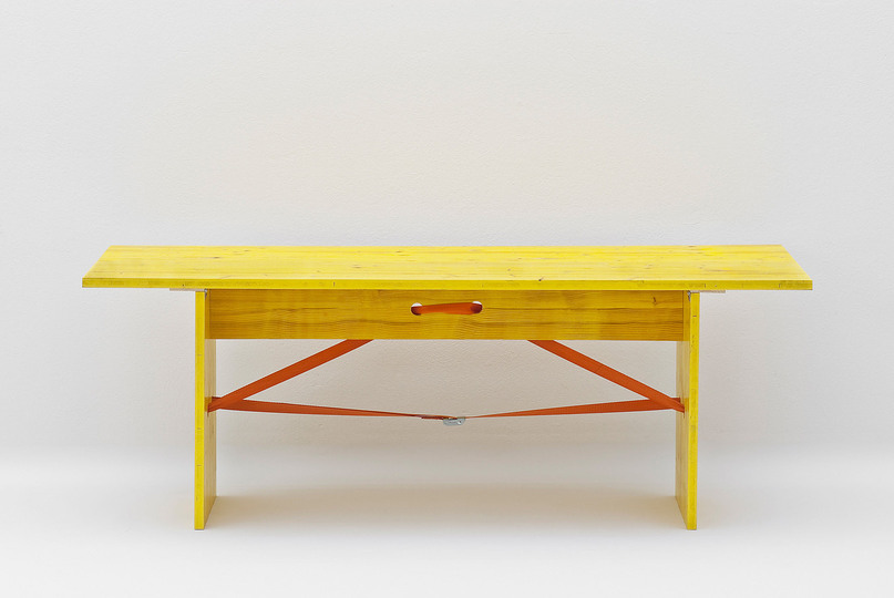 DIY Design: João Silva / Paola De Francesco, MAK-Table, 2009, MAK Wien, Furniture Collection, 
photo: Georg Mayer, © MAK