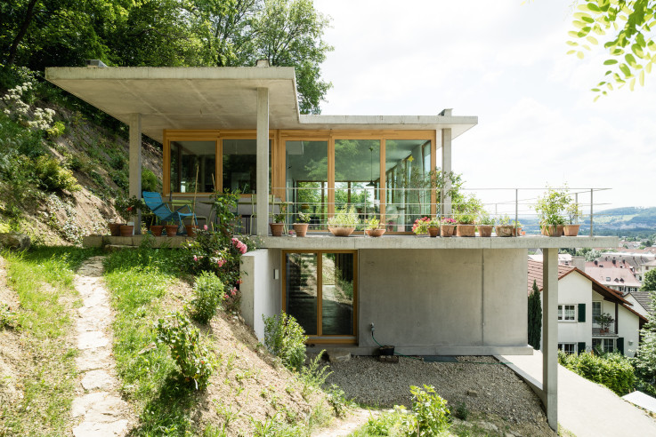 Germany, Austria, Switzerland: Houses of the Year 2014: Gian Salis: Haus im Hang