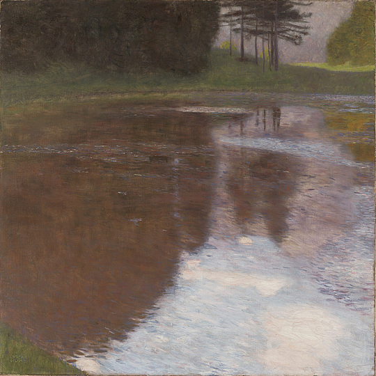 Gustav Klimt: Landscapes: A Quiet Morning at the Pond, 1899  © Leopold Museum, Vienna
