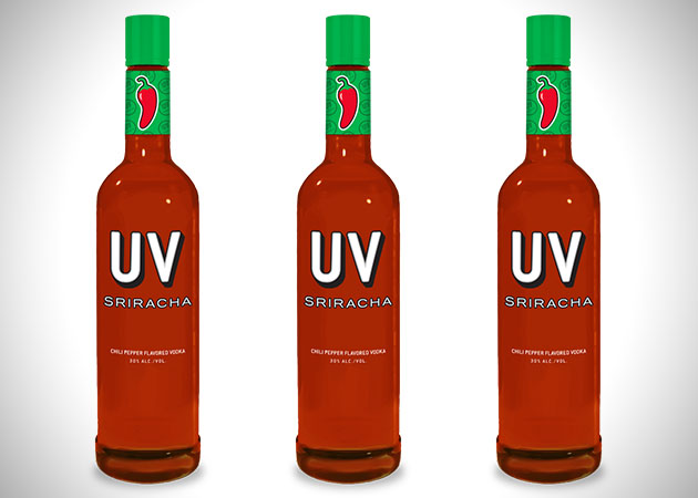 Wishlist: Christmas gifts for gentlemen with style:  UV Sriracha Vodka