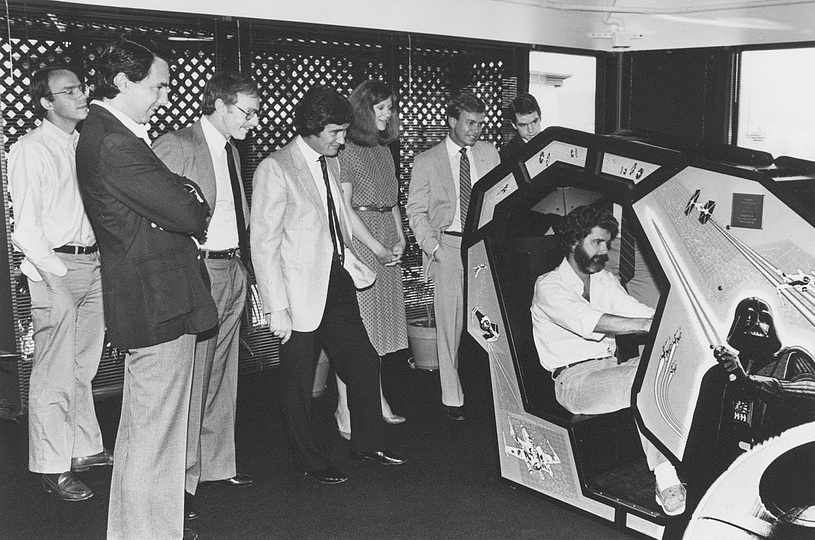 4 second spaceship: George Lucas in the Star Wars arcade machine by Atari