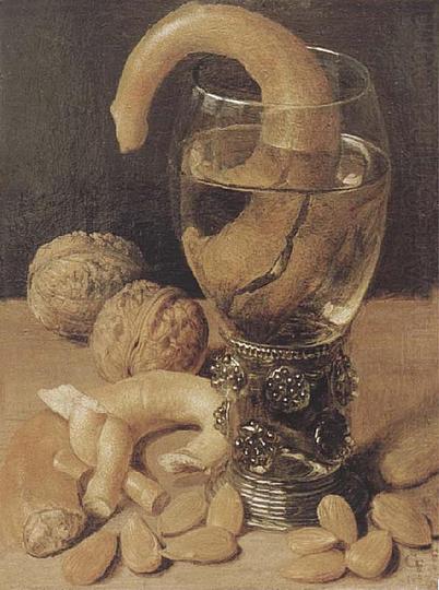 Georg Flegel: Still Life Painter: Still life with pretzels, 1637.