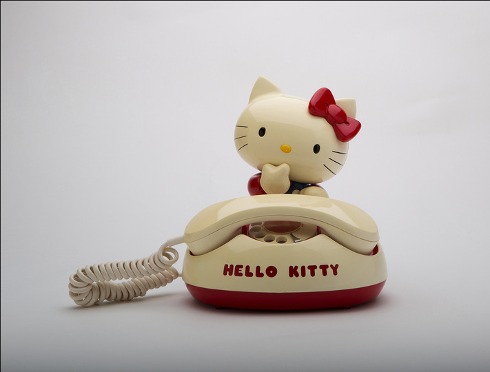 Hello Kitty Culture: Hello Kitty Vintage Phone
1976. Photo Credit: Japanese American National Museum