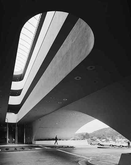 Ezra Stoller: Photographic Language: Marin County Civic Center, San Rafael, California, USA, 1960. Architect: Frank Lloyd Wright.