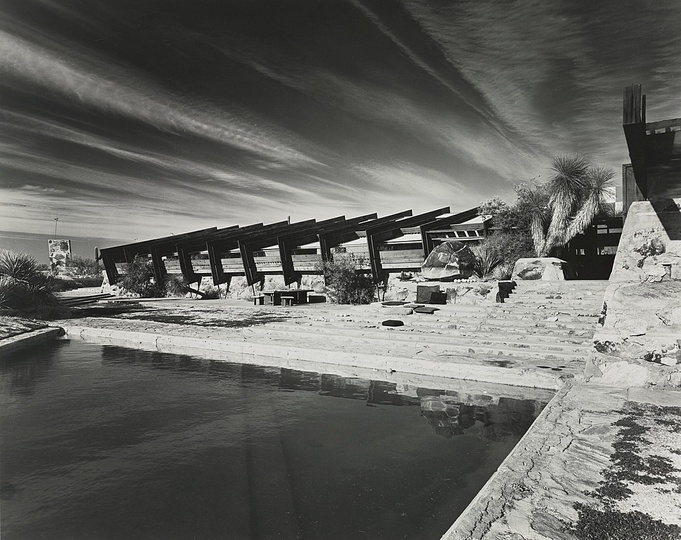 Ezra Stoller: Photographic Language: Taliesin West, Frank Lloyd Wright, Scottsdale, Arizona, 1951 — Ezra Stoller.