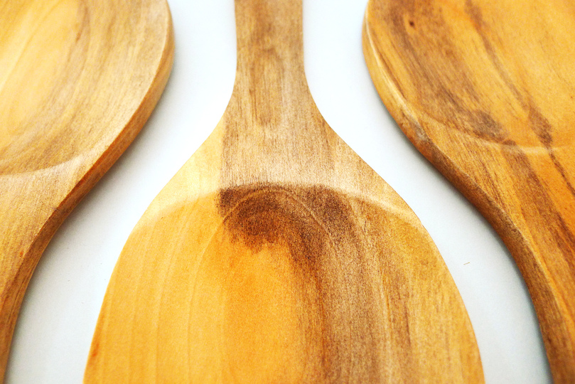 Low Tech can be smart and fun: wooden spoons