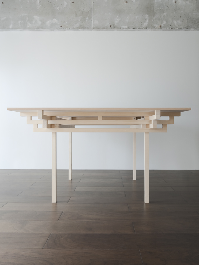 Стол n5. Обеденный стол в стиле Минимализм. Japan Table. Wooden Furniture minimalism Japanese.