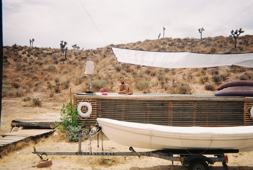 Desert Yacht Club: Tyler Dean's Morning Swim, Desert Yacht Club, Joshua Tree, CA