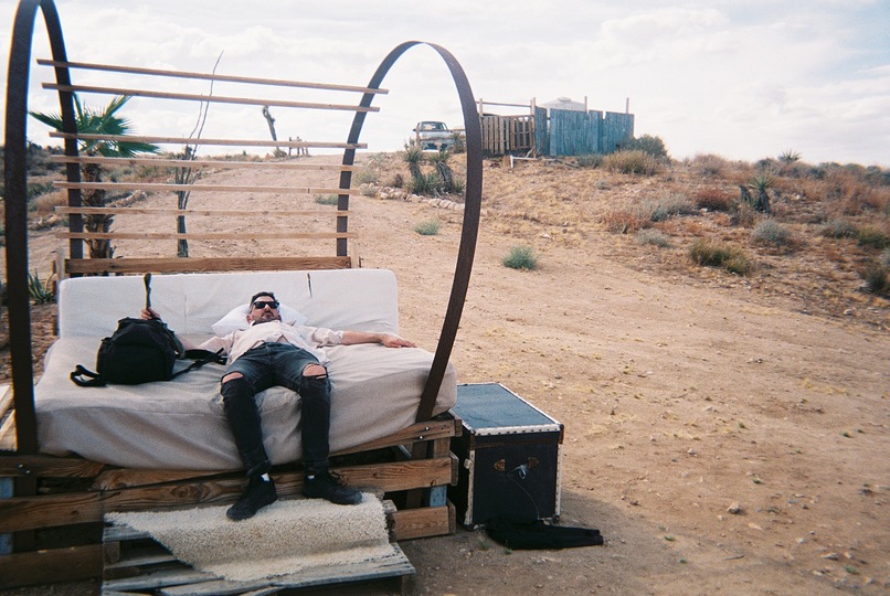 Desert Yacht Club: Pack in. Pack out. Desert Yacht Club, Joshua Tree, CA