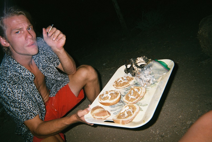 Desert Yacht Club: Joshua's Peanut Butter Mushroom Toast, Desert Yacht Club, Joshua Tree, CA