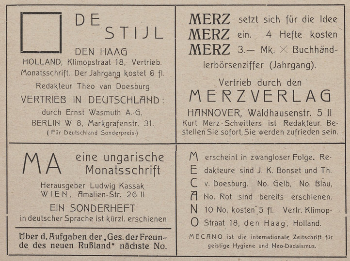 Material zur elementaren Gestaltung: 