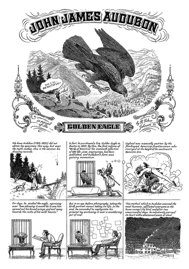 John James Audubon and the Golden Eagle