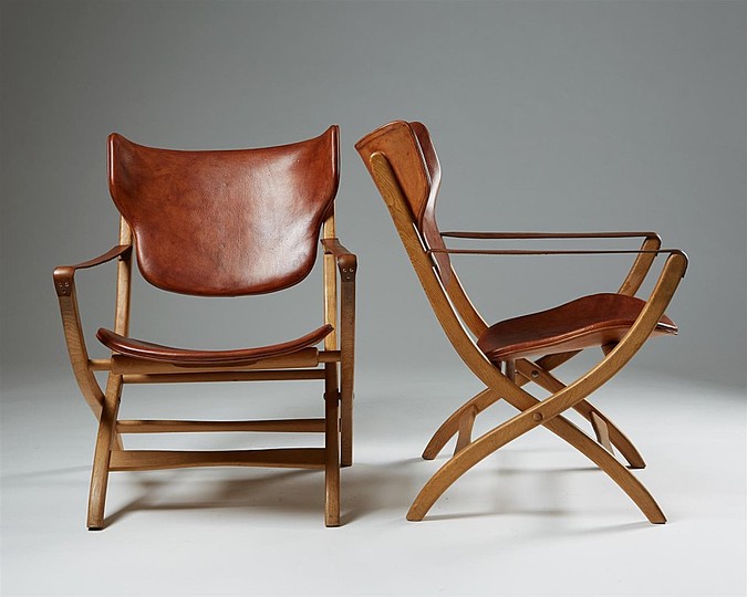 Poul Hundevad and the Guldhøj chair: 