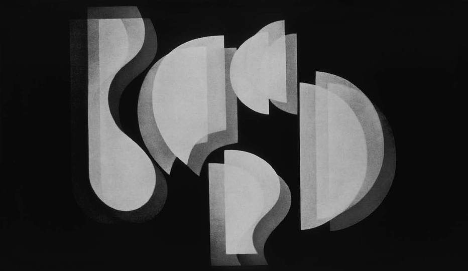 Bauhaus: Theatre Design: Kurt Schwertfeger, Reflective games with light, 1923, photograph
