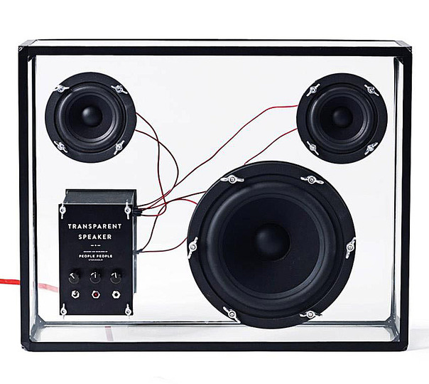 Trends in audio design: Transparent: People People Transparent Speaker