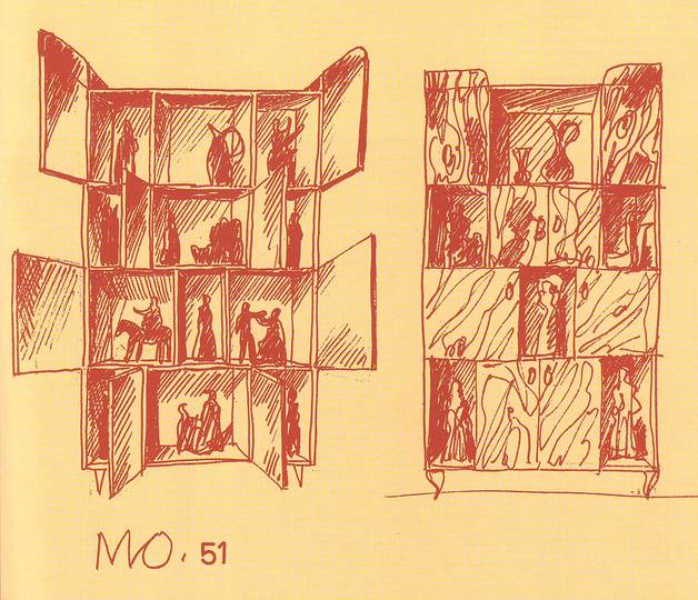 Sketching: Bellini, Castiglioni, Colombo, Mari, Magistretti, Munari, Ponti, Sottsass