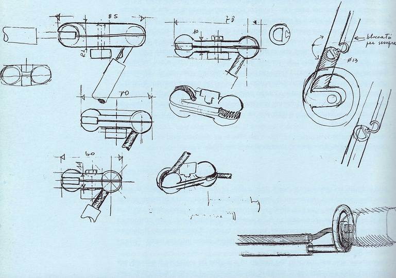 Sketching: Bellini, Castiglioni, Colombo, Mari, Magistretti, Munari, Ponti, Sottsass