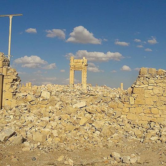 Palmyra, End of March, 2016: 