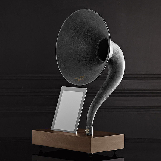 Trends in audio design: Retro/Plug-n-play: Restoration Hardware Gramophone