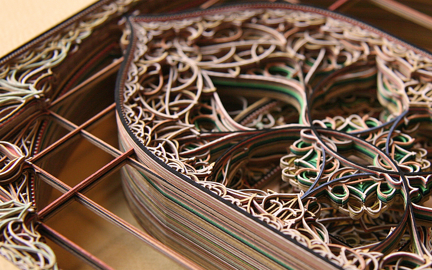 Eric Standley: Paper Art: 