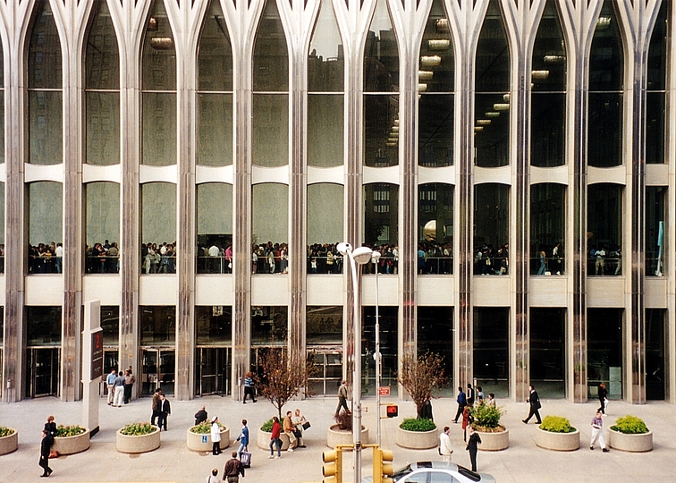 Minoru Yamasaki and Jean Baudrillard: 