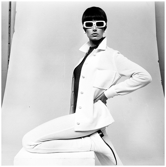 Woman. Black. White.: Bettina Lauer by  F. C. Gundlach