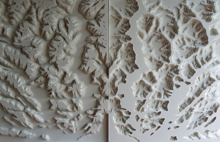 Rogan Brown: Paper Sculptures: 