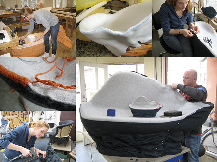 Ostrea sofa by Annika Göransson: The design process: 