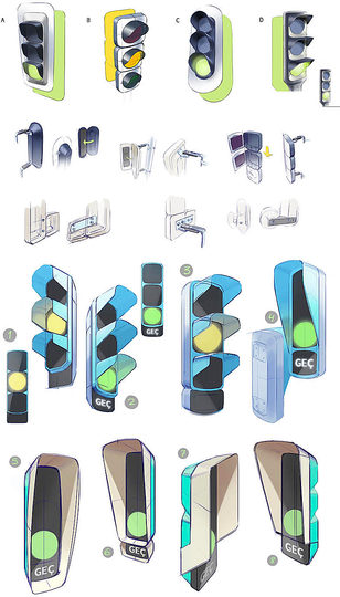 Traffic lights: 