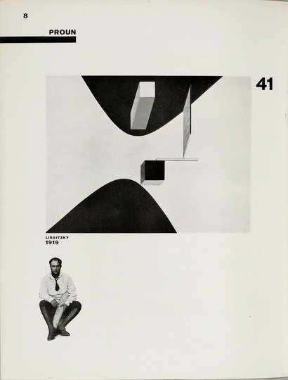 El Lissitzky and Hans Arp: The Isms: 