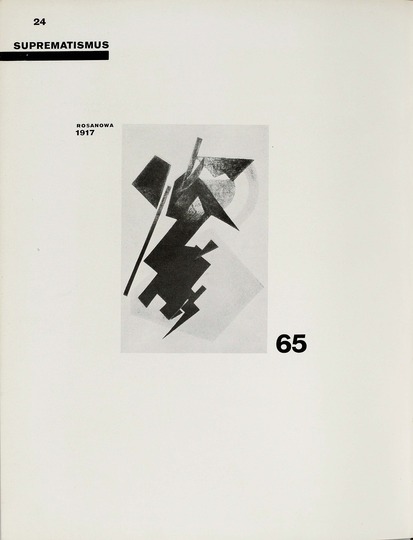 El Lissitzky and Hans Arp: The Isms: 