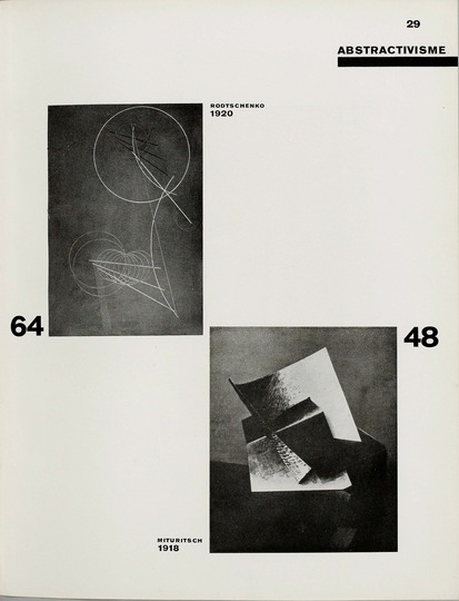 El Lissitzky and Hans Arp: The Isms: 