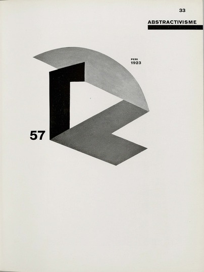 El Lissitzky and Hans Arp: The Isms: 