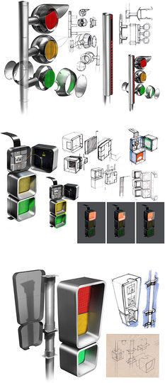 Traffic lights: 